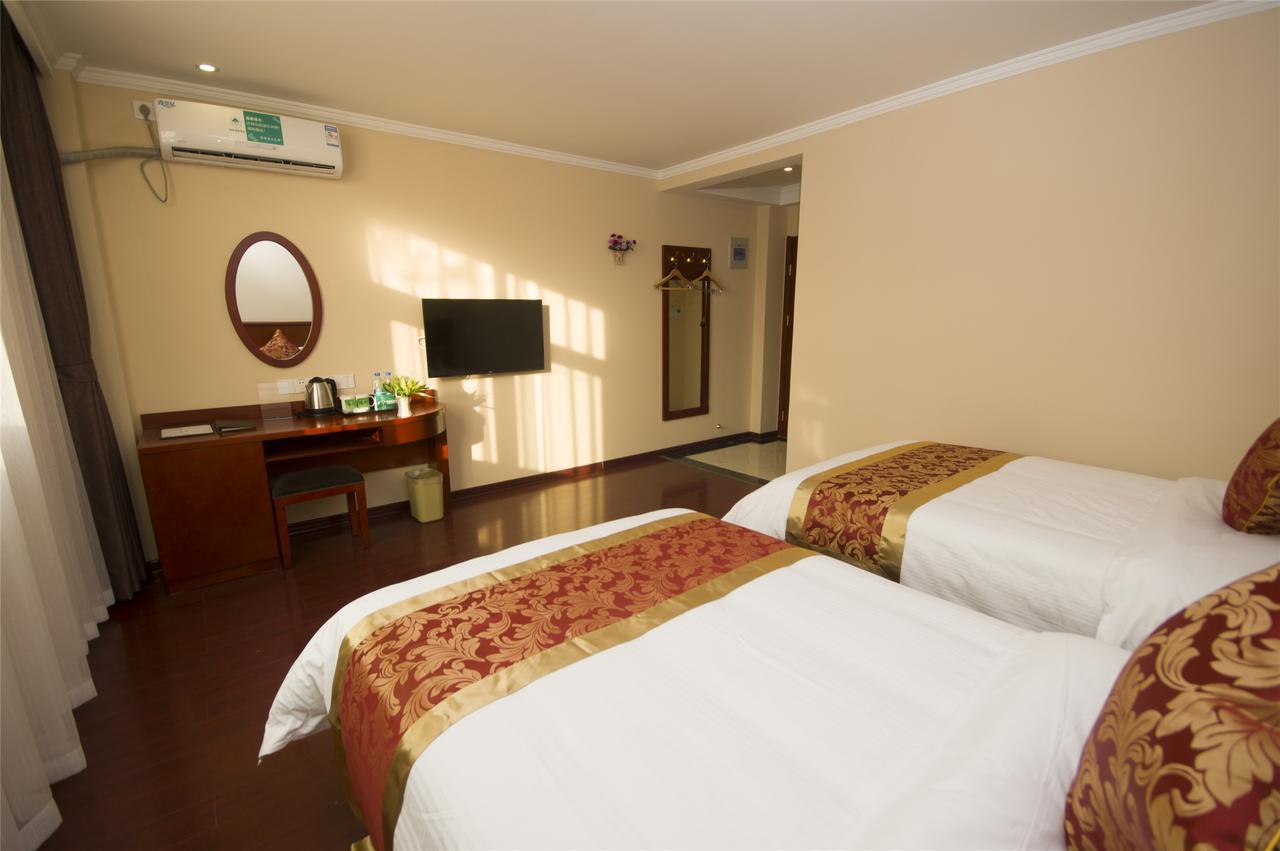 Greentree Inn Shandong Jinan Daming Lake Business Hotel Esterno foto