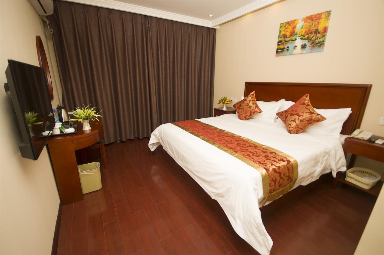 Greentree Inn Shandong Jinan Daming Lake Business Hotel Esterno foto